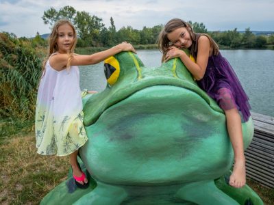 Frohes Spielen im Bürgerpark