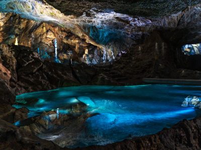 Goethesaal in der Baumannshöhle_Foto_Rübeländer Tropfsteinhöhlen-J. Reichel