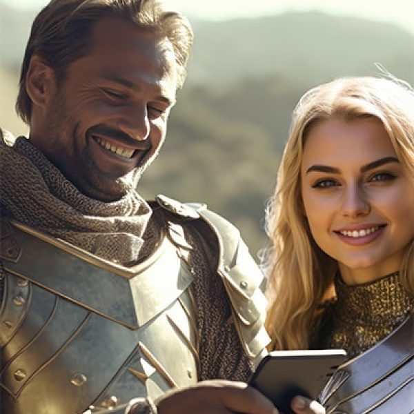 Popup Ritterschlag Bild